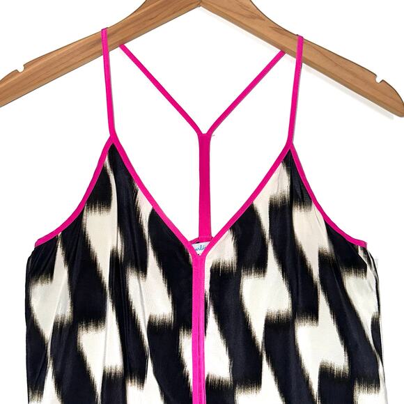 Charlie Jade Silk Printed Y-Back Tank Top Size XS - Picture 3 of 12